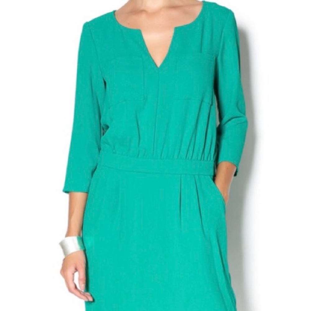 Emerald Green Trina Turk Wynn Dress - Sz 8